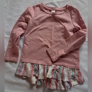 Girls 6x Skirted Top